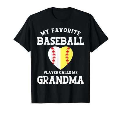 My Favorite Baseball Players Calls Me T-Shirt - Streetwear Style Men Women - T-Shirt, Sweatshirt, Hoodie
