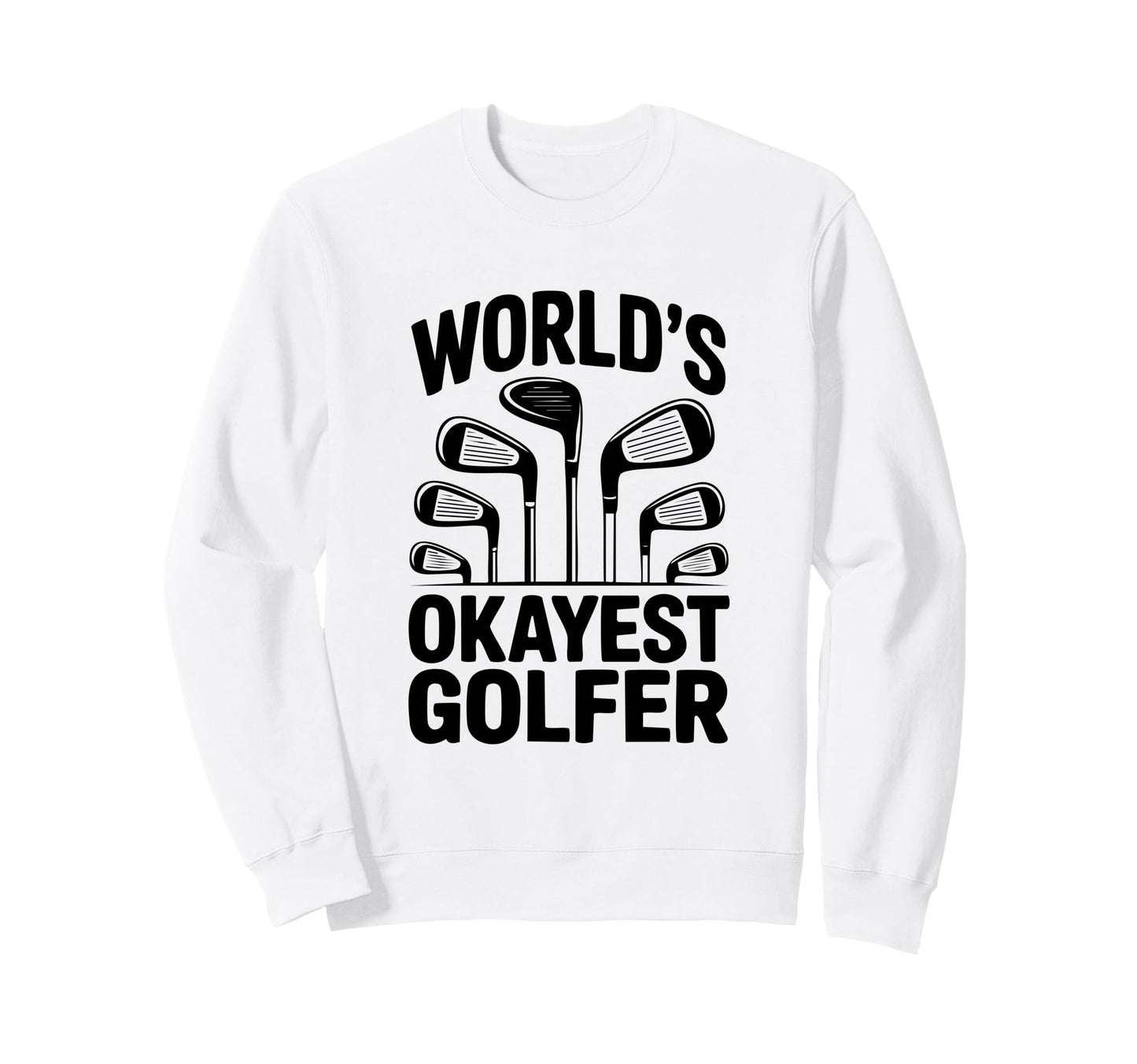 Dusk Iron Golfer Funny Golf Dad Sweatshirt - Trendy Graphic for Adults - T-Shirt, Sweatshirt, Hoodie