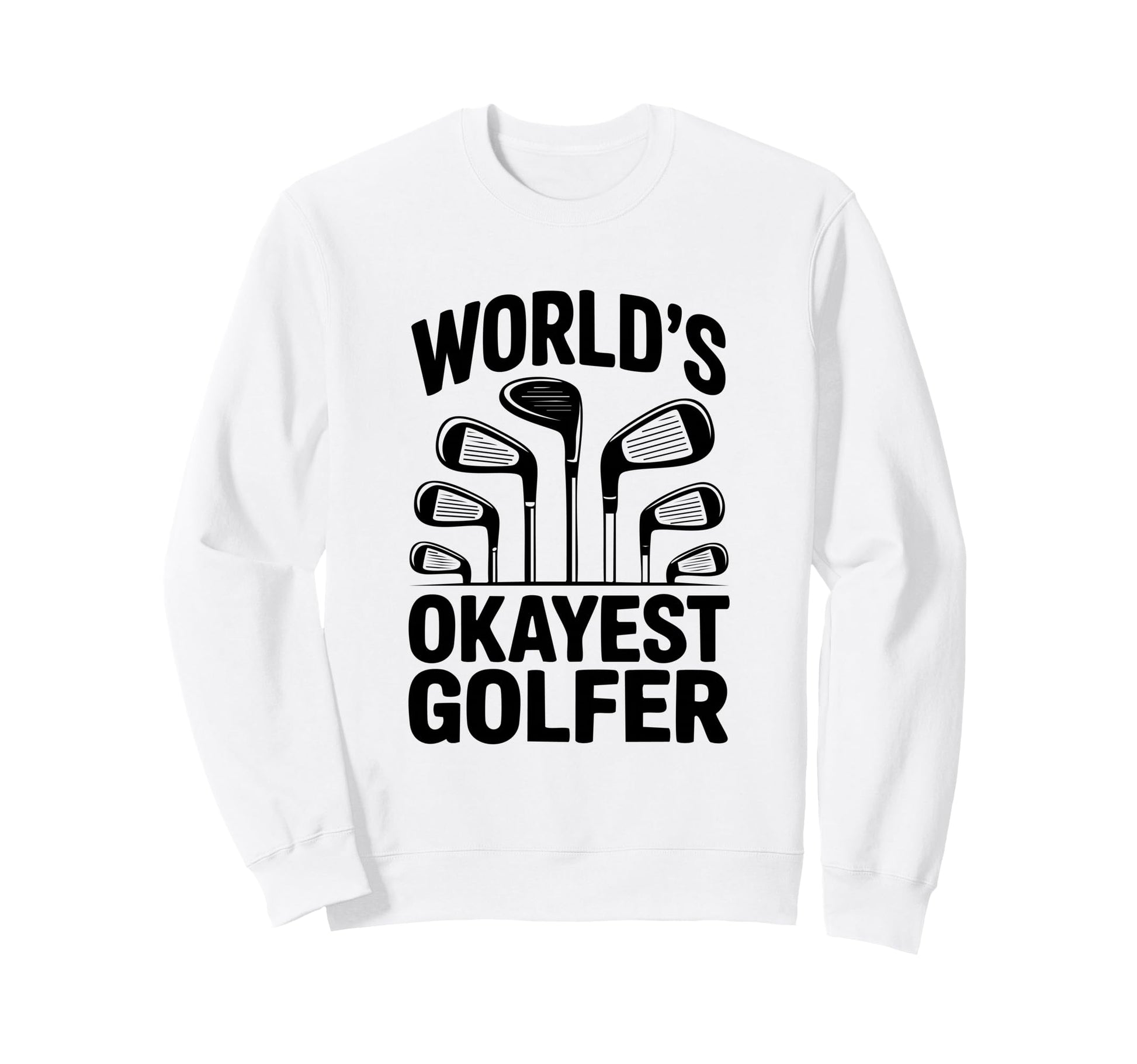 Dusk Iron Golfer Funny Golf Dad Sweatshirt - Trendy Graphic for Adults - T-Shirt, Sweatshirt, Hoodie