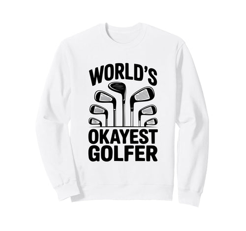 Dusk Iron Golfer Funny Golf Dad Sweatshirt - Trendy Graphic for Adults - T-Shirt, Sweatshirt, Hoodie