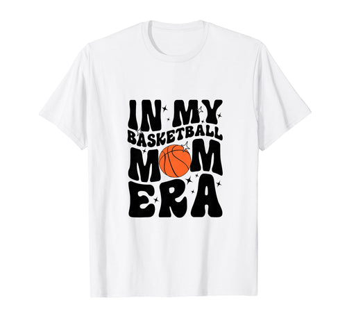 My Basketball Mom Era Groovy Sport T-Shirt - Custom Art Print Men Women - T-Shirt, Sweatshirt, Hoodie