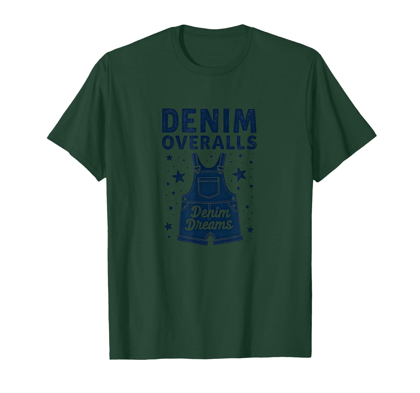 Denim Overalls Denim Dreams 90S Nostalgia T-Shirt - Unique Graphic Unisex - T-Shirt, Sweatshirt, Hoodie