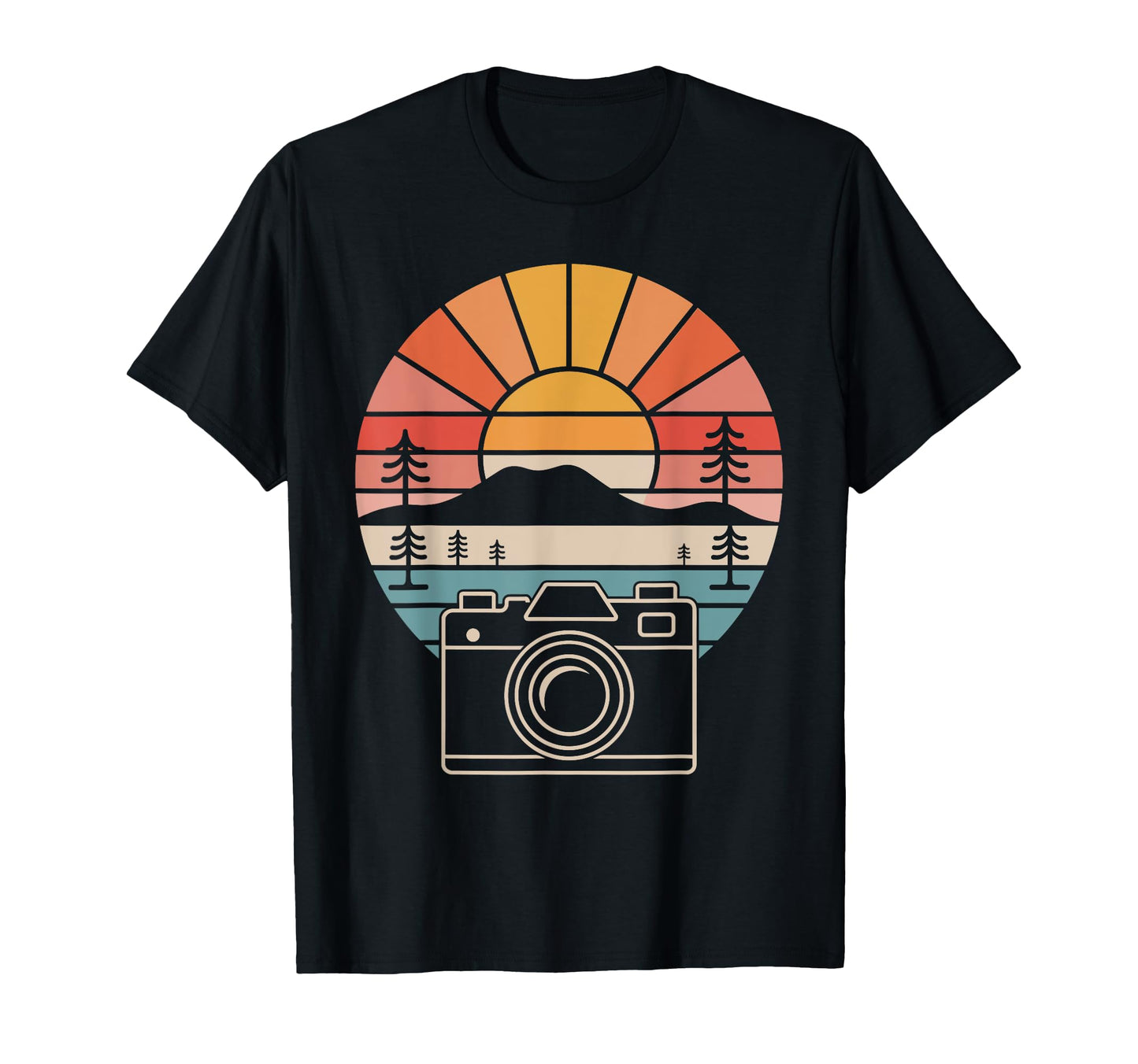 Photography Camera Photographer Nature T-Shirt - Minimalist Print Unisex - T-Shirt, Sweatshirt, Hoodie