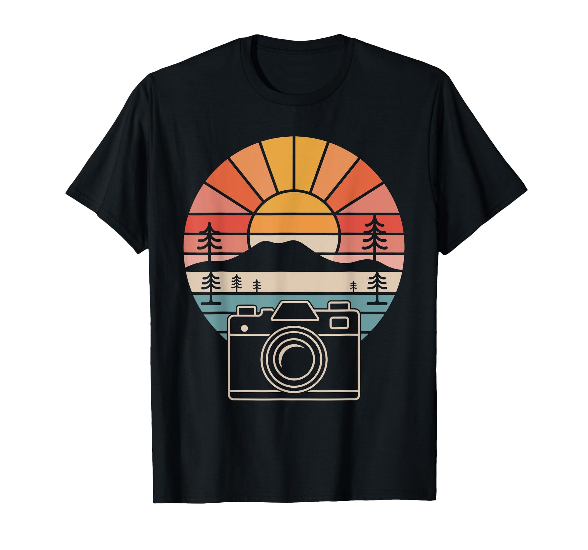 Photography Camera Photographer Nature T-Shirt - Minimalist Print Unisex - T-Shirt, Sweatshirt, Hoodie