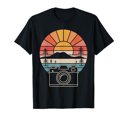 Photography Camera Photographer Nature T-Shirt - Minimalist Print Unisex - T-Shirt, Sweatshirt, Hoodie