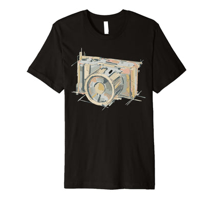 Abstract Camera Art T-Shirt - Trendy Graphic for Adults - T-Shirt, Sweatshirt, Hoodie