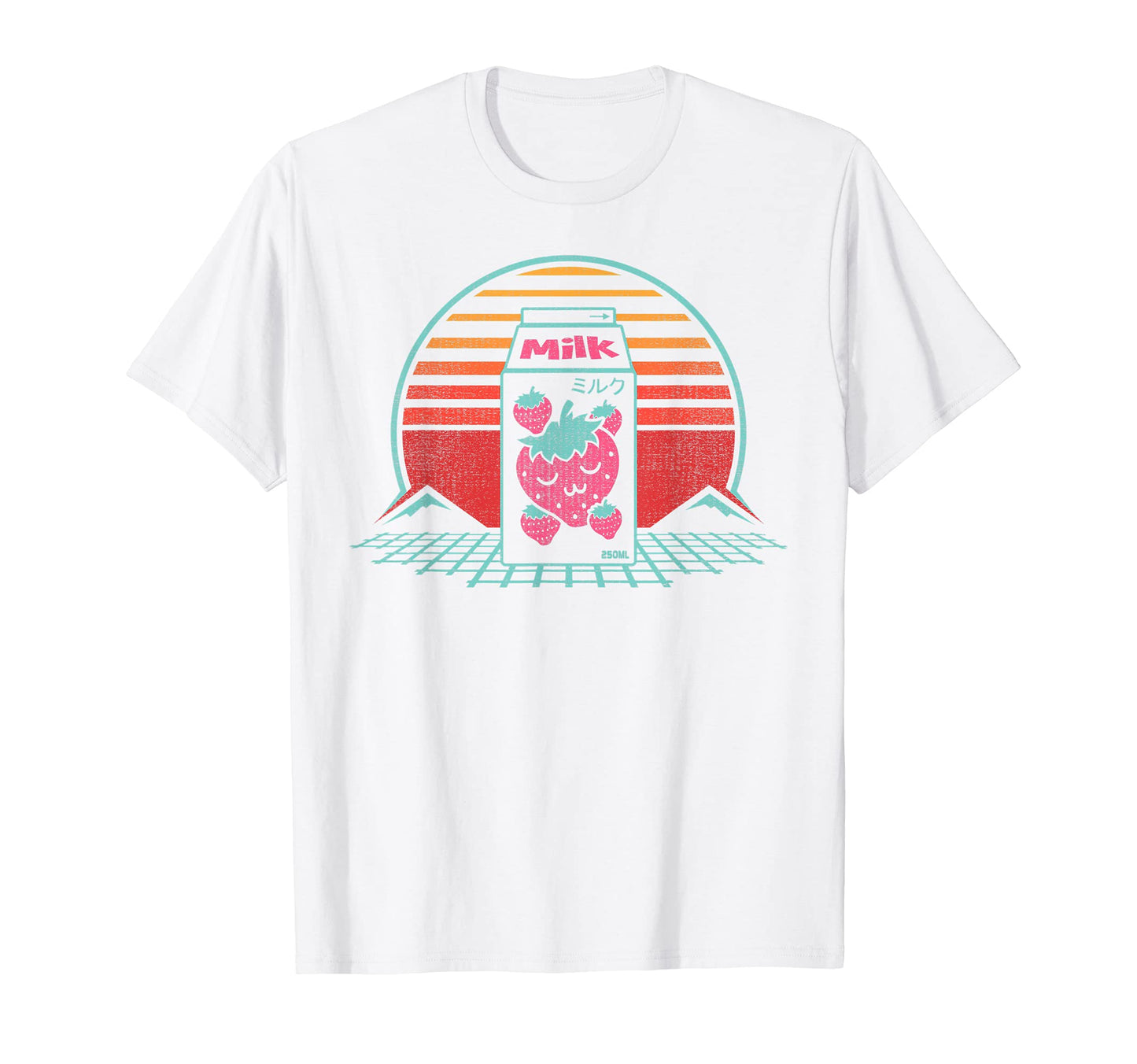 Strawberry Milk Kawaii Anime Otaku T-Shirt - Fun Novelty Design for Adults - T-Shirt, Sweatshirt, Hoodie