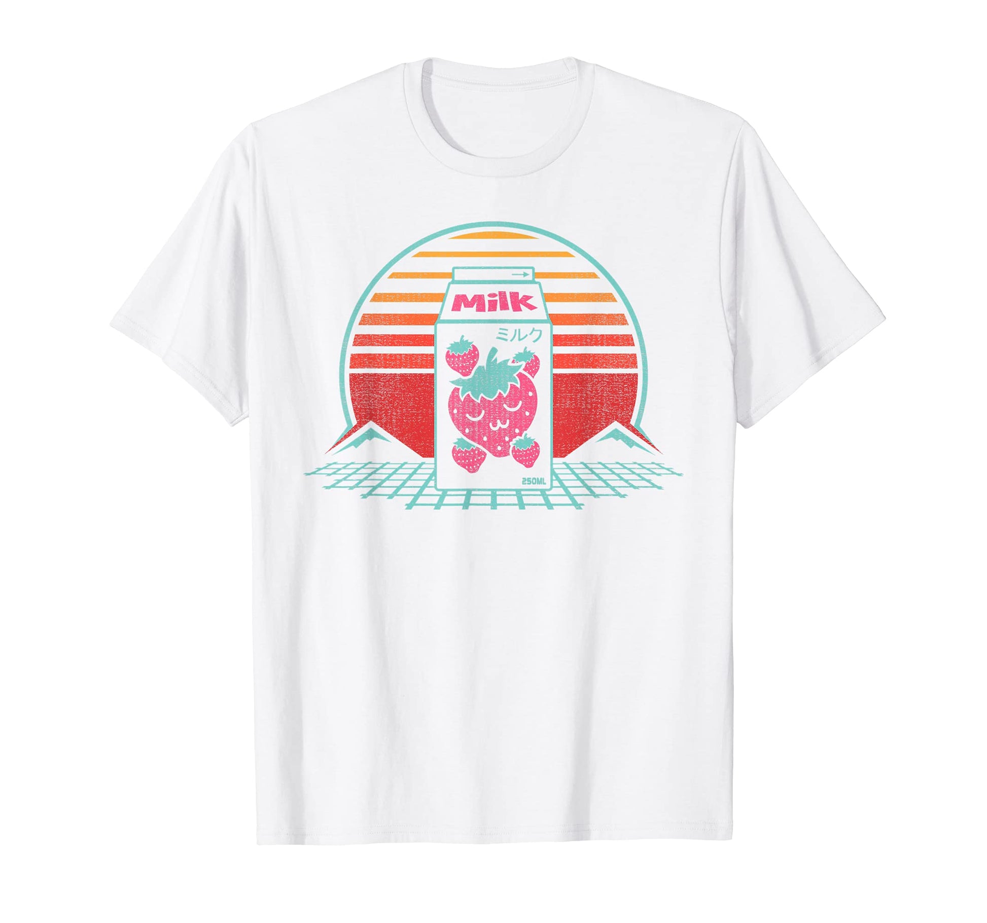 Strawberry Milk Kawaii Anime Otaku T-Shirt - Fun Novelty Design for Adults - T-Shirt, Sweatshirt, Hoodie