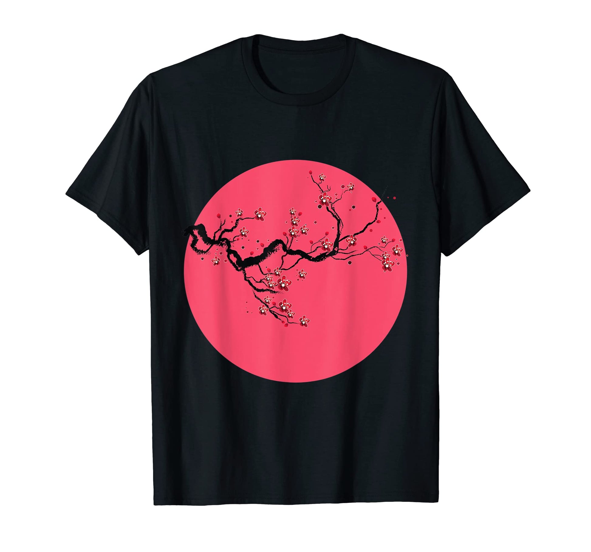 Cherry Blossom Vaporwave Aesthetic T-Shirt - Fun Novelty Design Men Women - T-Shirt, Sweatshirt, Hoodie