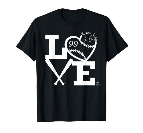 Aaron Judge Love Baseball T-Shirt - Unique Graphic Unisex - T-Shirt, Sweatshirt, Hoodie