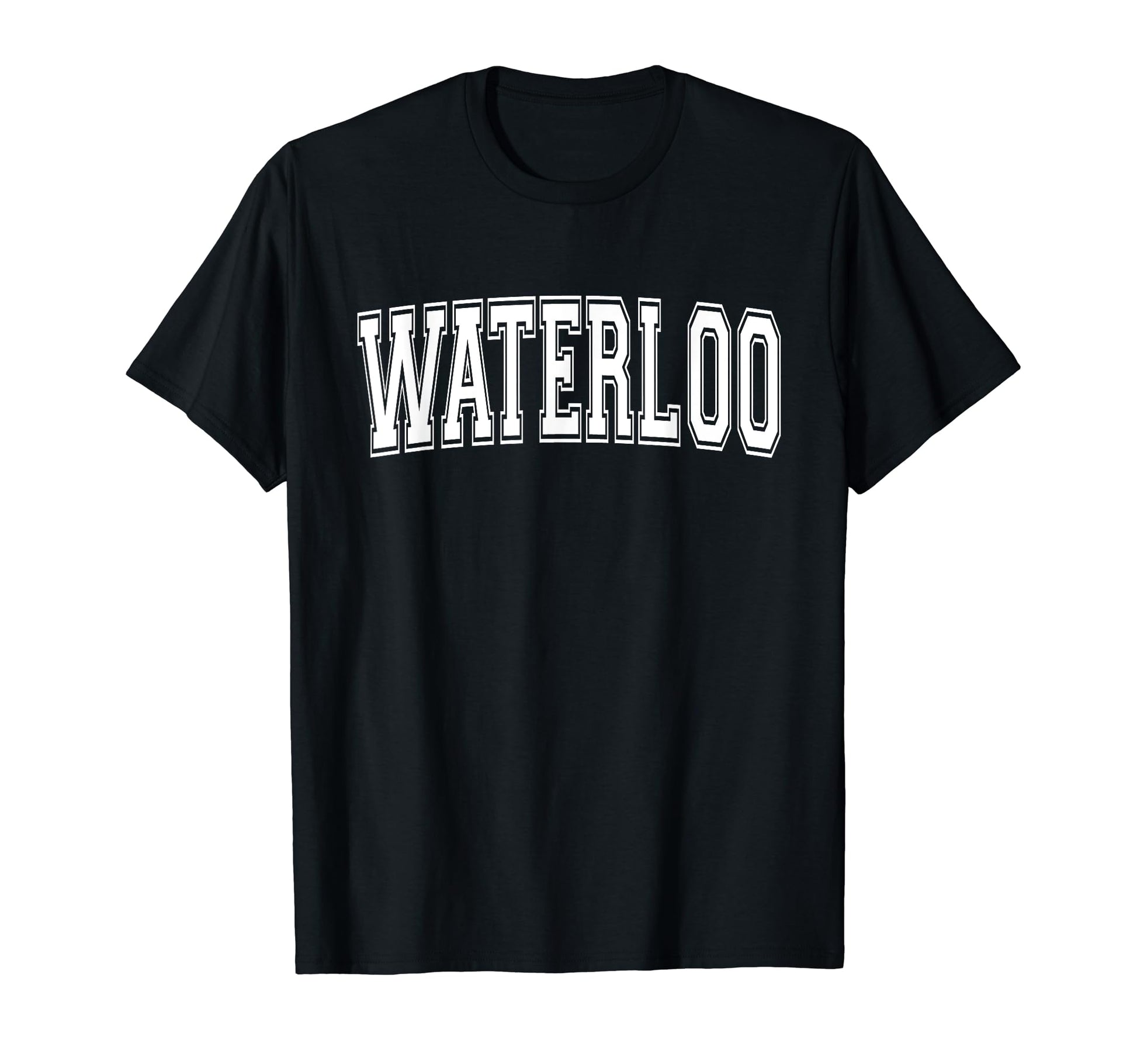 Waterloo Ia Iowa Usa Sports Varsity T-Shirt - Trendy Graphic Unisex - T-Shirt, Sweatshirt, Hoodie