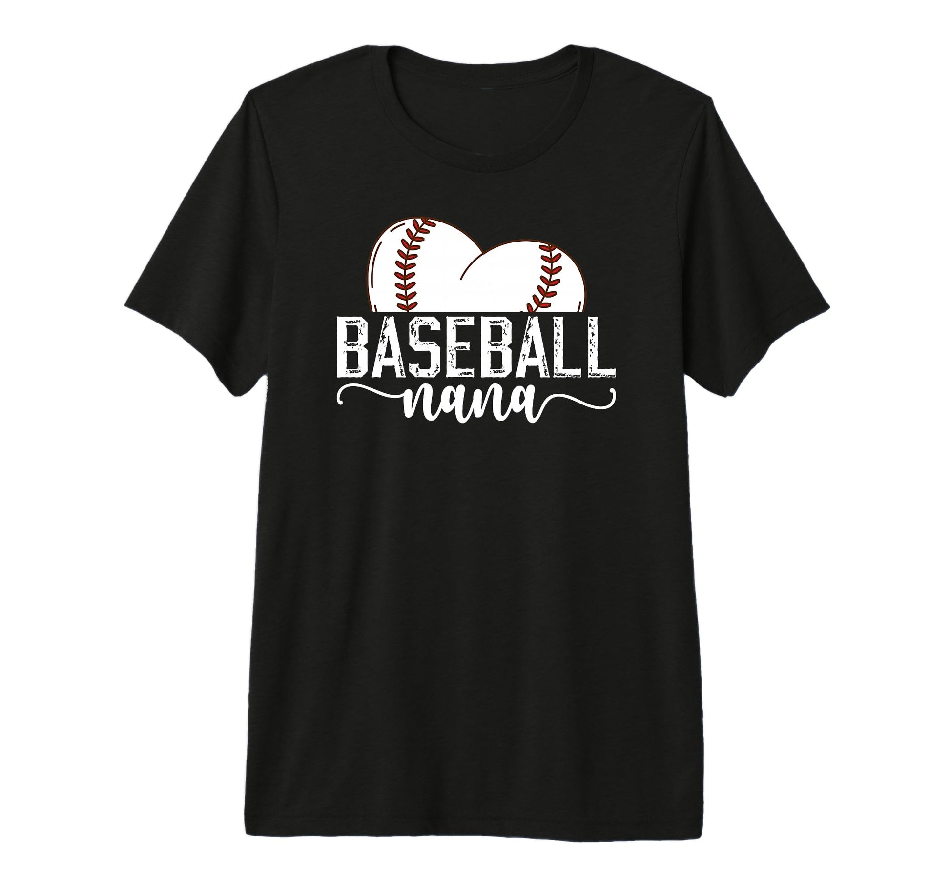 Baseball Nana Grandma Proud Nana T-Shirt - Aesthetic Graphic Unisex - T-Shirt, Sweatshirt, Hoodie