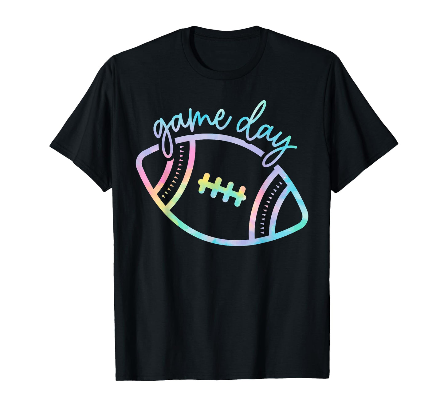 Tie Dye Game Day Sports Parent T-Shirt - Casual Everyday Wear for Adults - T-Shirt, Sweatshirt, Hoodie