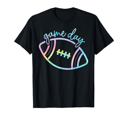 Tie Dye Game Day Sports Parent T-Shirt - Casual Everyday Wear for Adults - T-Shirt, Sweatshirt, Hoodie