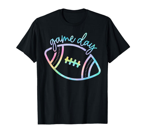 Tie Dye Game Day Sports Parent T-Shirt - Casual Everyday Wear for Adults - T-Shirt, Sweatshirt, Hoodie