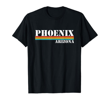 Phoenix Arizona Stripes T-Shirt - Graphic Print Men Women - T-Shirt, Sweatshirt, Hoodie
