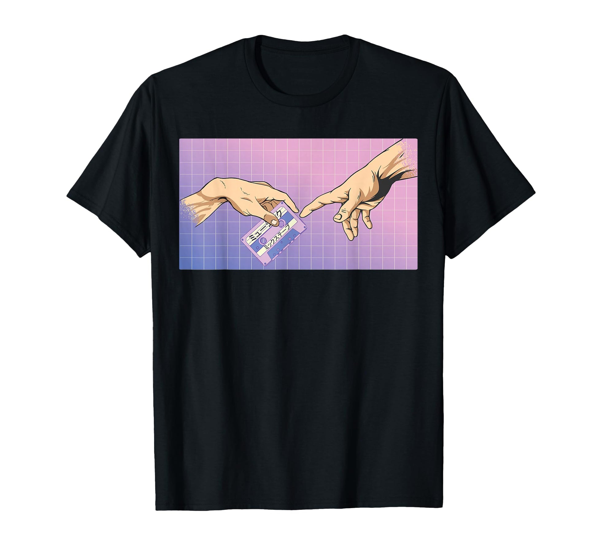 Vaporwave Aesthetic Music T-Shirt - Casual Everyday Wear for Adults - T-Shirt, Sweatshirt, Hoodie
