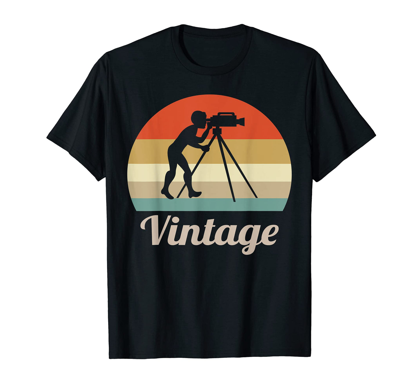Tv Camera Operator Cameraman Film T-Shirt - Novelty Apparel for Adults - T-Shirt, Sweatshirt, Hoodie