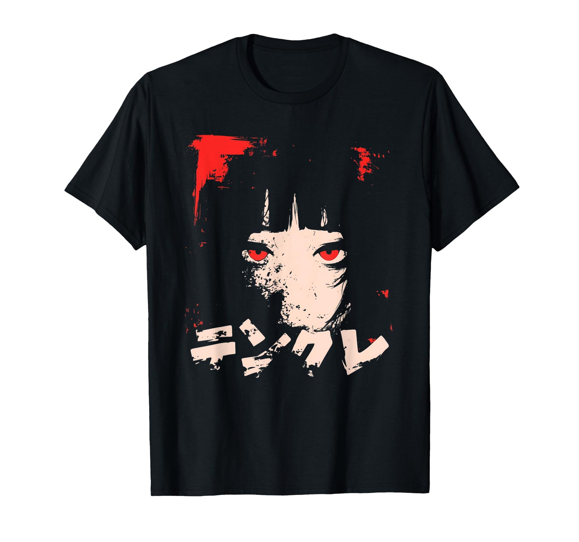 Goth Grunge Demon Anime Waifu Horror Alt T-Shirt - Unique Graphic Unisex - T-Shirt, Sweatshirt, Hoodie