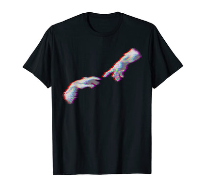 Creation Adam Vaporwave Aesthetic T-Shirt - Graphic Print for Adults - T-Shirt, Sweatshirt, Hoodie
