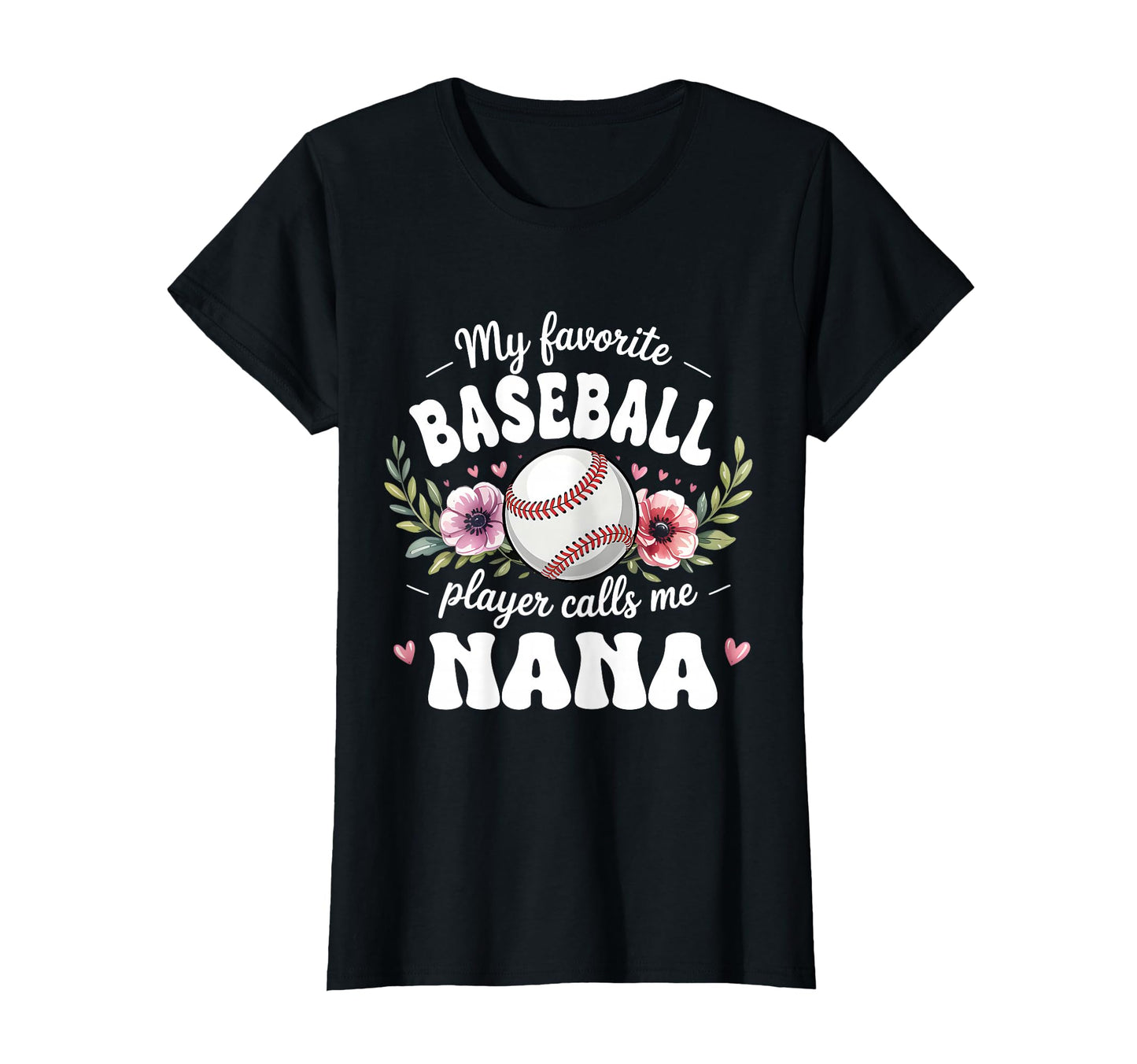 Womens My Favorite Baseball Player T-Shirt - Custom Art Print for Adults - T-Shirt, Sweatshirt, Hoodie