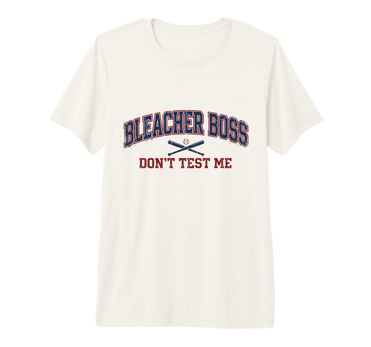 Funny Baseball Sports Mom Bleacher T-Shirt - Custom Art Print for Adults - T-Shirt, Sweatshirt, Hoodie