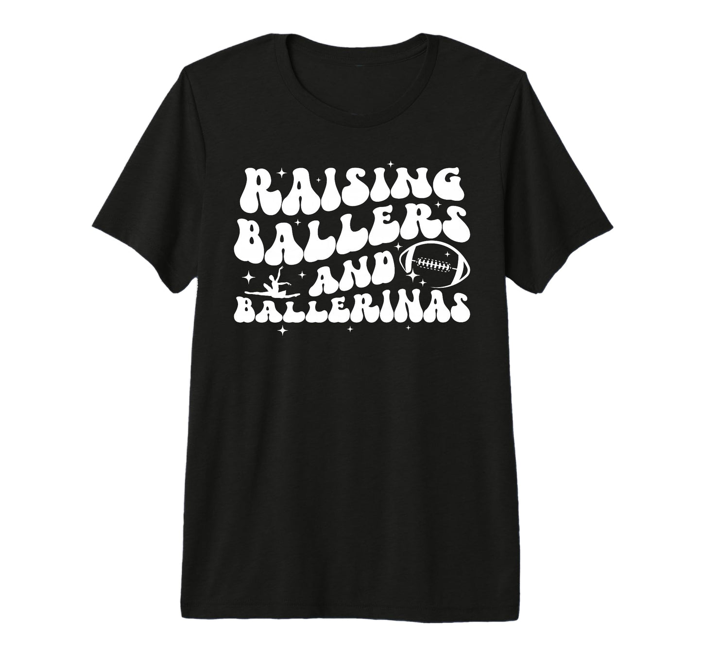 Raising Ballers And Ballerinas T-Shirt - Aesthetic Graphic Men Women - T-Shirt, Sweatshirt, Hoodie