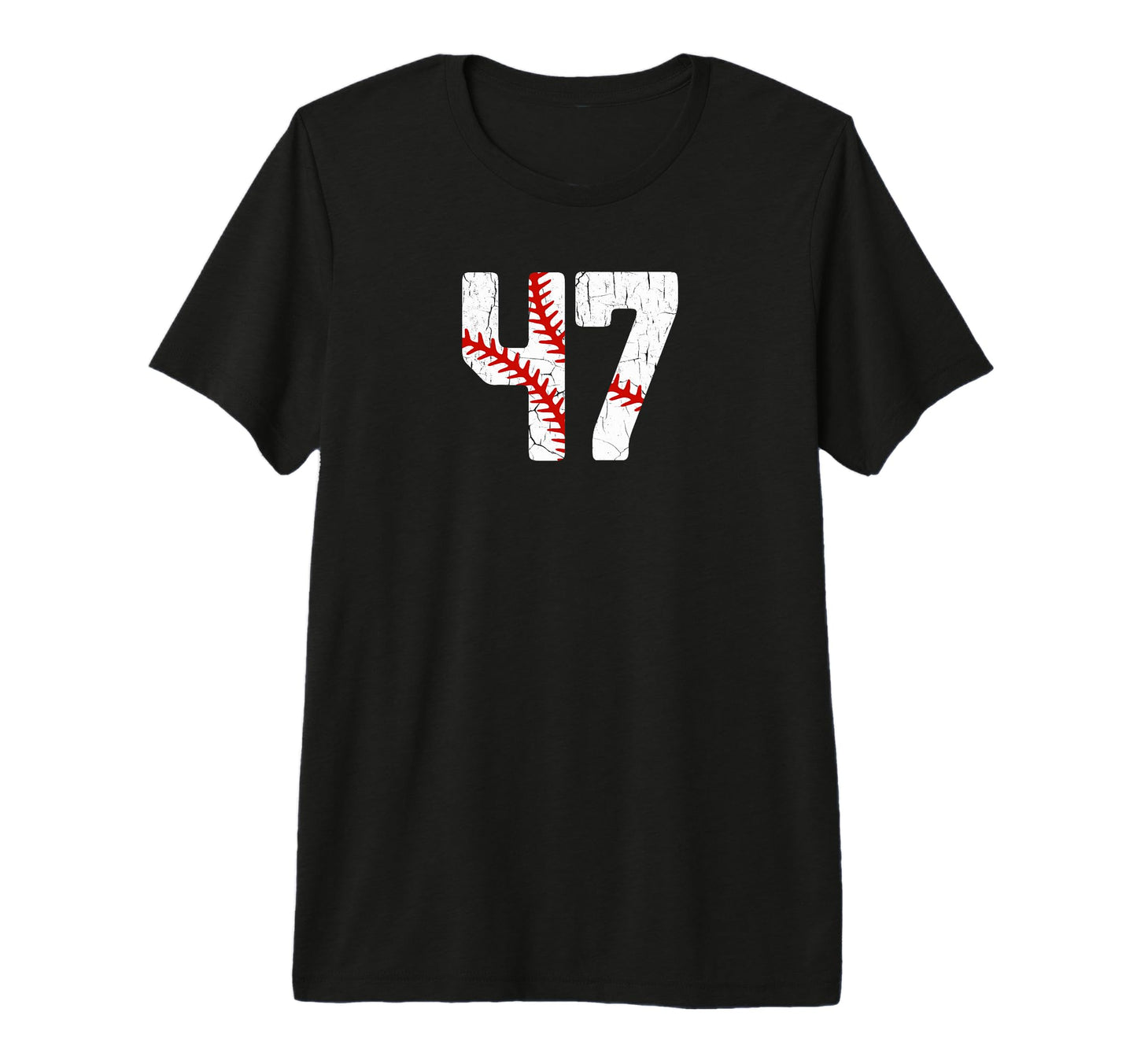 Baseball Player Jersey Number 47 47 T-Shirt - Streetwear Style for Adults - T-Shirt, Sweatshirt, Hoodie