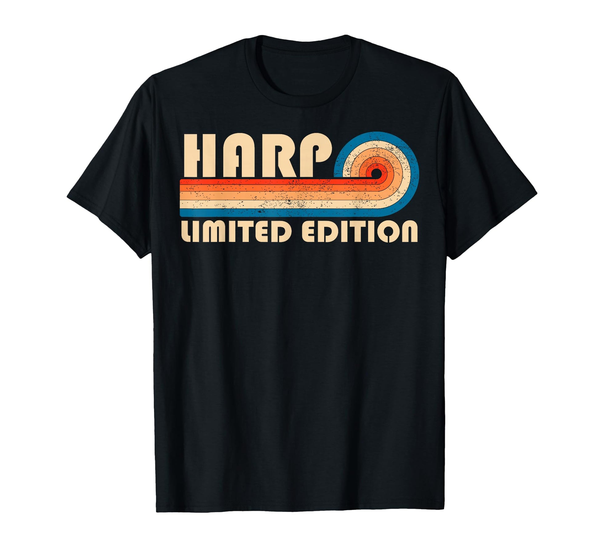 Harp 70S 80S Sunset Stripe T-Shirt - Casual Everyday Wear Unisex - T-Shirt, Sweatshirt, Hoodie