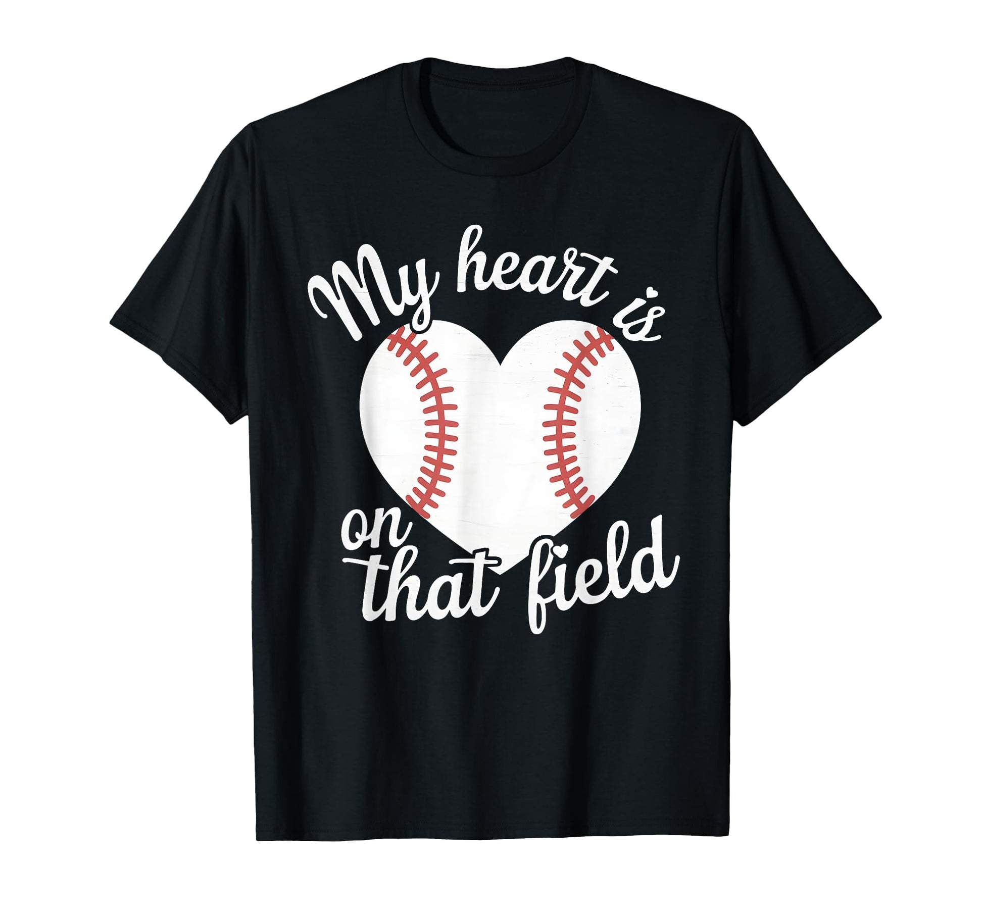 My Heart Is That Field Baseball T-Shirt - Streetwear Style Men Women - T-Shirt, Sweatshirt, Hoodie