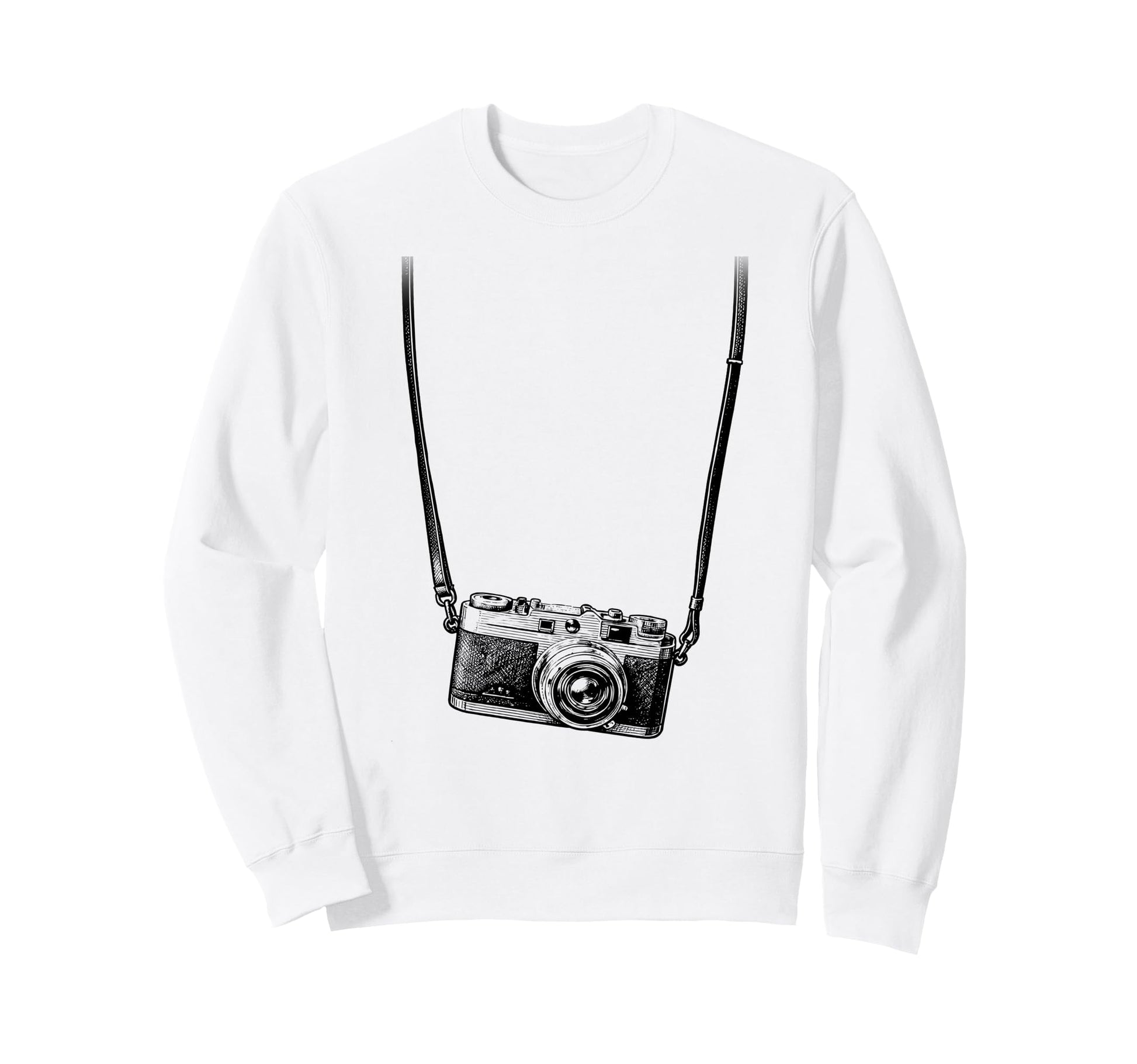 Camera Photographer Funny Creative Sweatshirt - Streetwear Style Unisex - T-Shirt, Sweatshirt, Hoodie