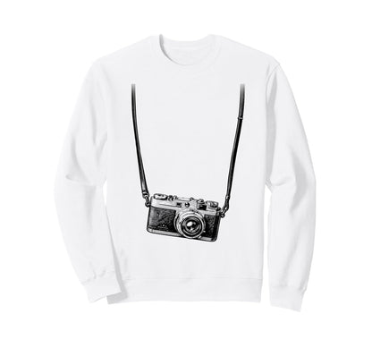 Camera Photographer Funny Creative Sweatshirt - Streetwear Style Unisex - T-Shirt, Sweatshirt, Hoodie