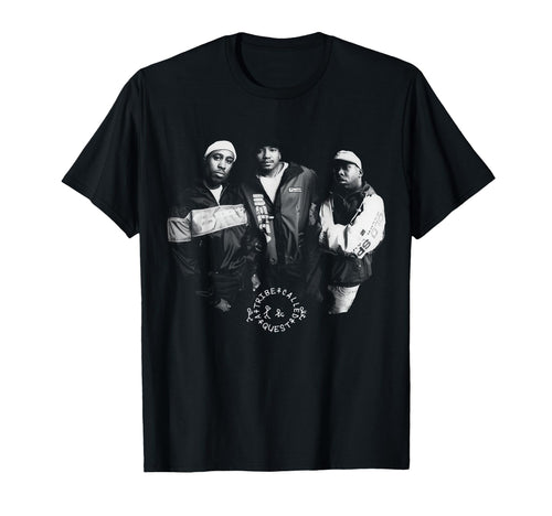 Tribe Called Quest B W Photo T-Shirt - Graphic Print Unisex - T-Shirt, Sweatshirt, Hoodie