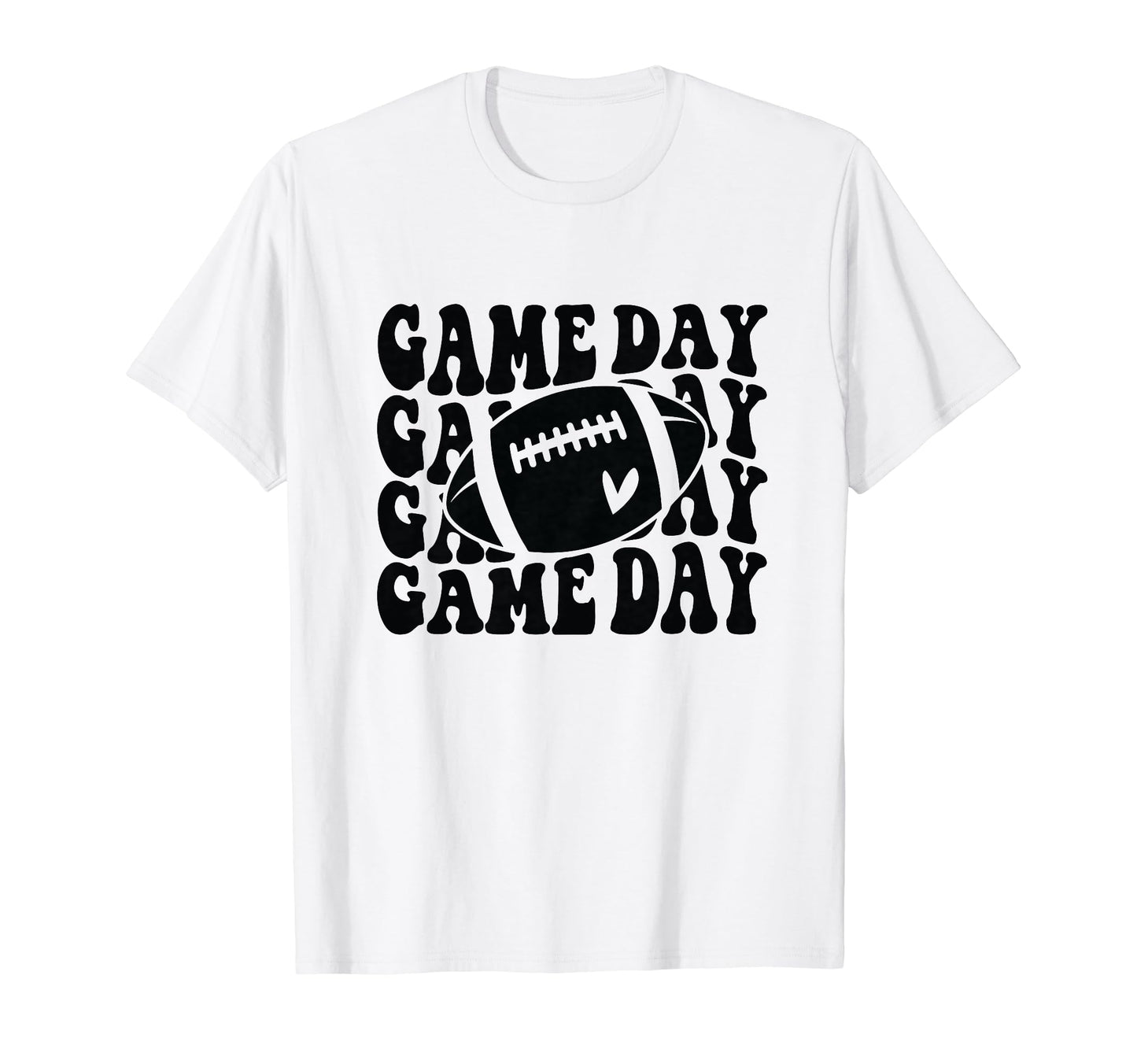 Groovy Football Mom Game Day Grandma T-Shirt - Unique Graphic for Adults - T-Shirt, Sweatshirt, Hoodie