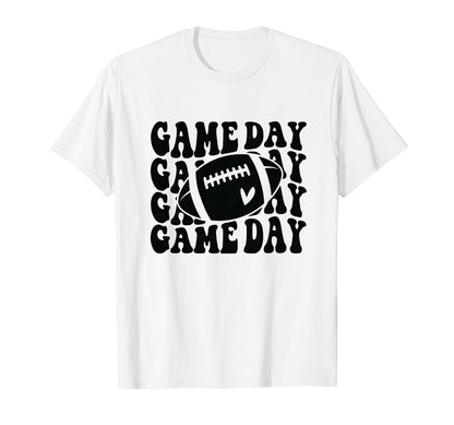 Groovy Football Mom Game Day Grandma T-Shirt - Unique Graphic for Adults - T-Shirt, Sweatshirt, Hoodie