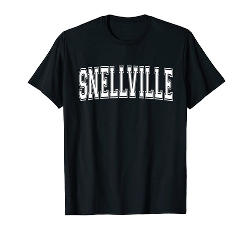 Snellville Ga Georgia Usa Sports T-Shirt - Custom Art Print Men Women - T-Shirt, Sweatshirt, Hoodie
