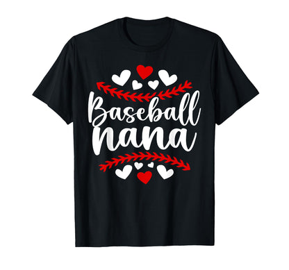 Baseball Nana Baseball Player T-Shirt - Casual Everyday Wear for Adults - T-Shirt, Sweatshirt, Hoodie