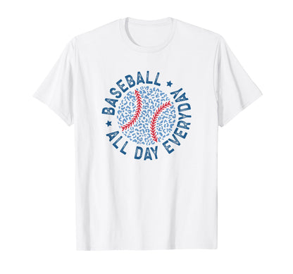 Spring 2024 Season Baseball Mom All T-Shirt - Minimalist Print for Adults - T-Shirt, Sweatshirt, Hoodie
