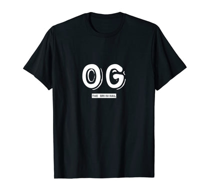 Og Original Gangster Old School Gangsta T-Shirt - Custom Art Print Unisex - T-Shirt, Sweatshirt, Hoodie