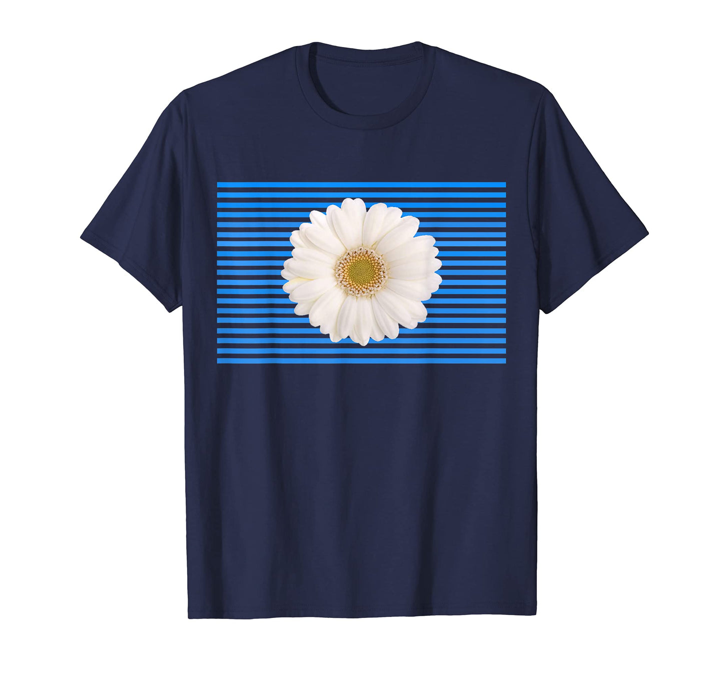 90S Stripe Daisy T-Shirt - Streetwear Style Men Women - T-Shirt, Sweatshirt, Hoodie
