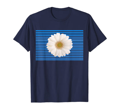 90S Stripe Daisy T-Shirt - Streetwear Style Men Women - T-Shirt, Sweatshirt, Hoodie