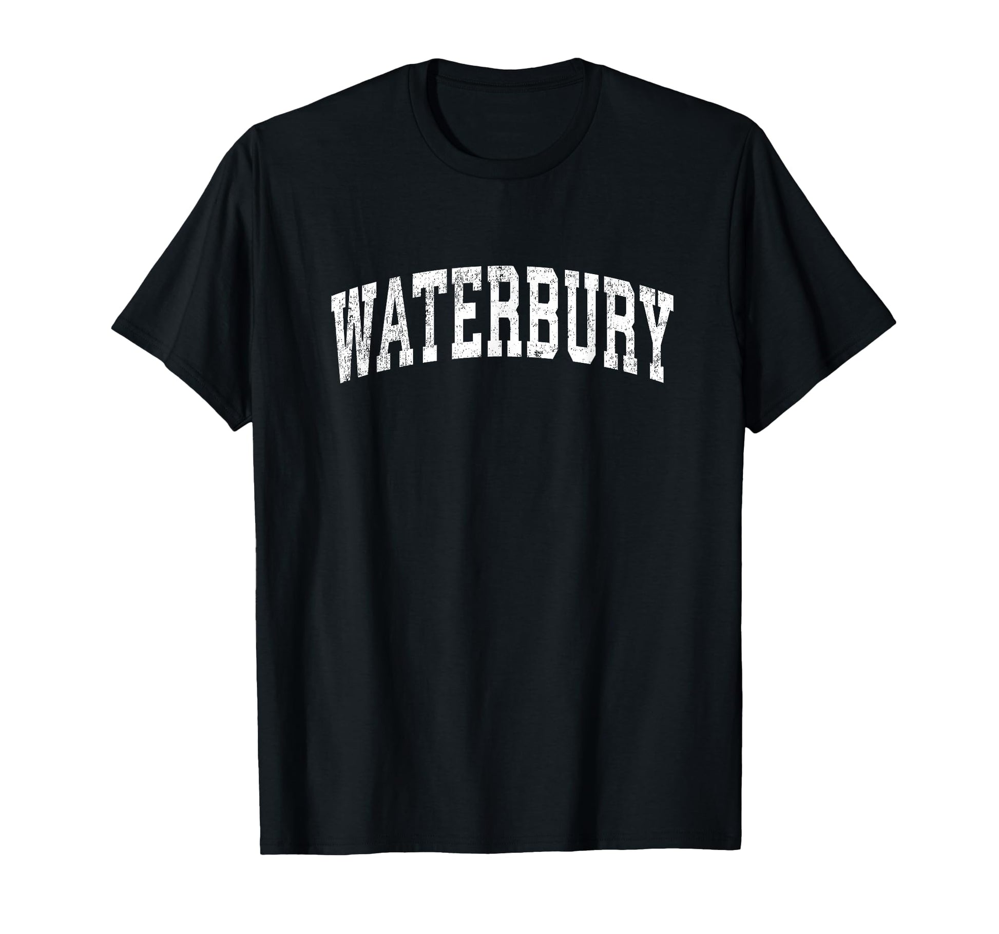 Waterbury Connecticut Ct Varsity T-Shirt - Casual Everyday Wear Men Women - T-Shirt, Sweatshirt, Hoodie