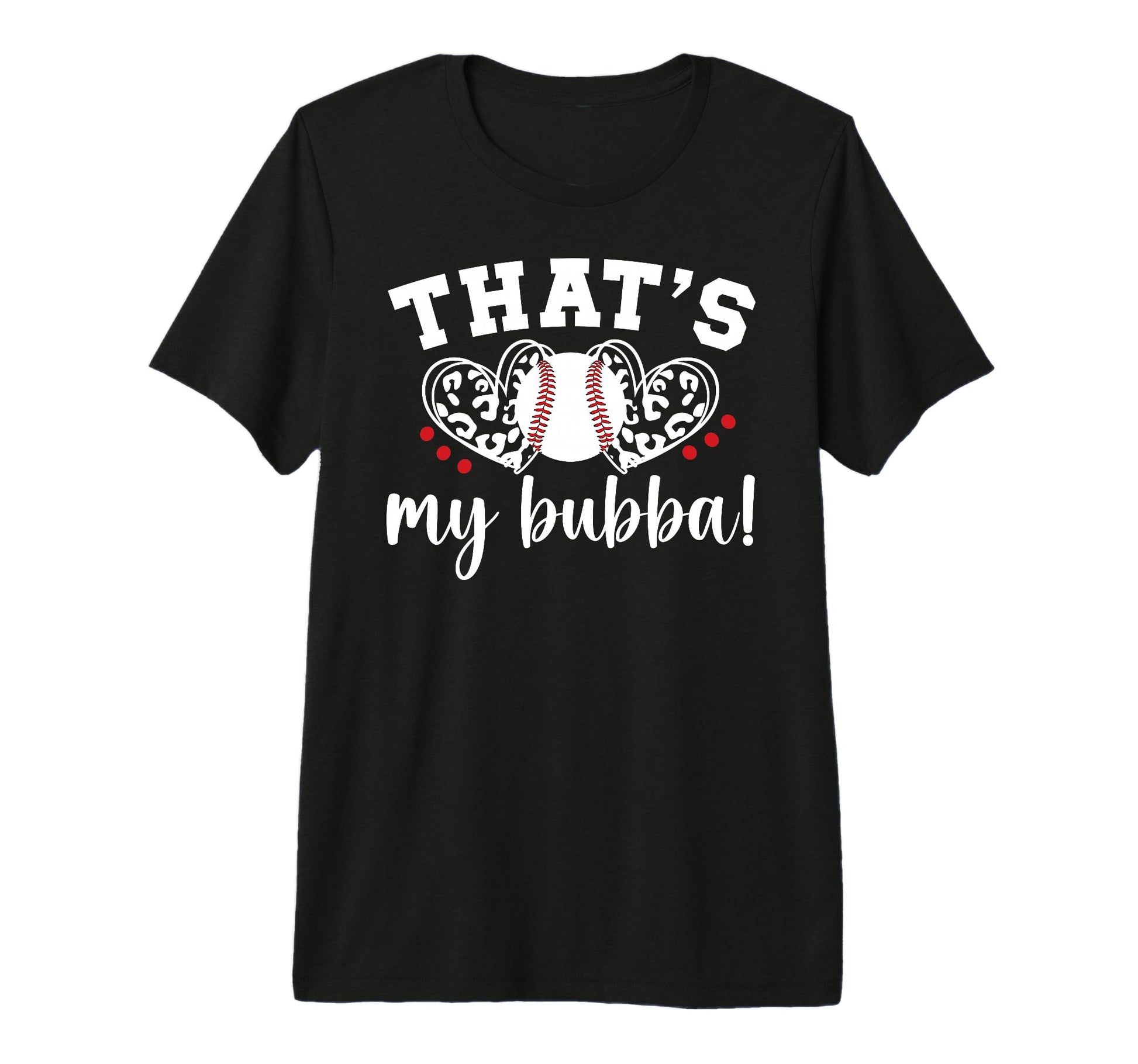 Thats My Bubba Baseball Sister Baseball T-Shirt - Aesthetic Graphic Unisex - T-Shirt, Sweatshirt, Hoodie