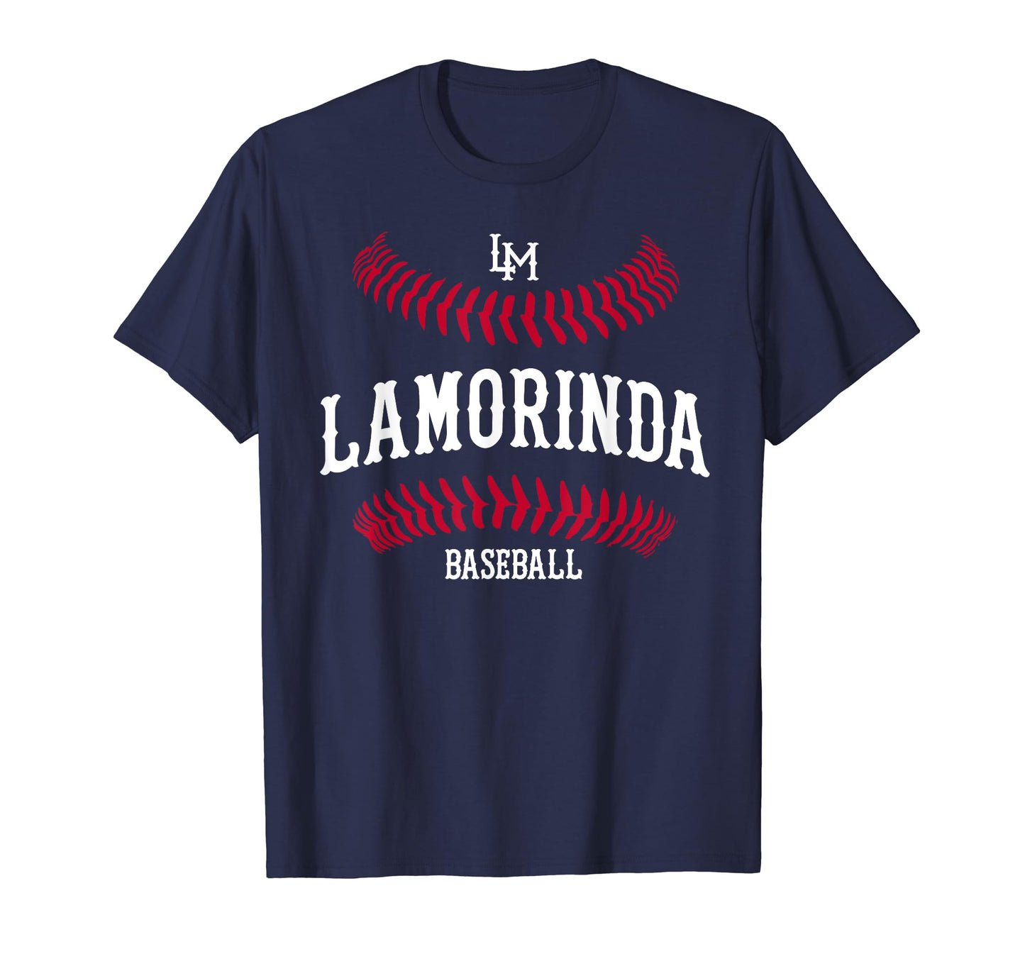 Lamorinda Baseball Seams Logo T-Shirt - Streetwear Style Men Women - T-Shirt, Sweatshirt, Hoodie