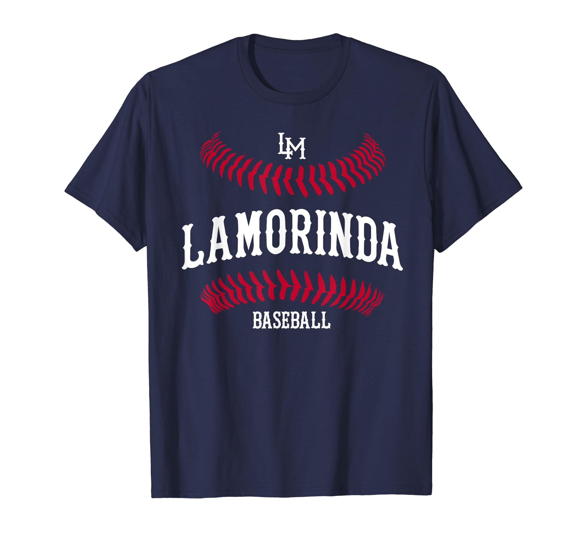Lamorinda Baseball Seams Logo T-Shirt - Streetwear Style Men Women - T-Shirt, Sweatshirt, Hoodie