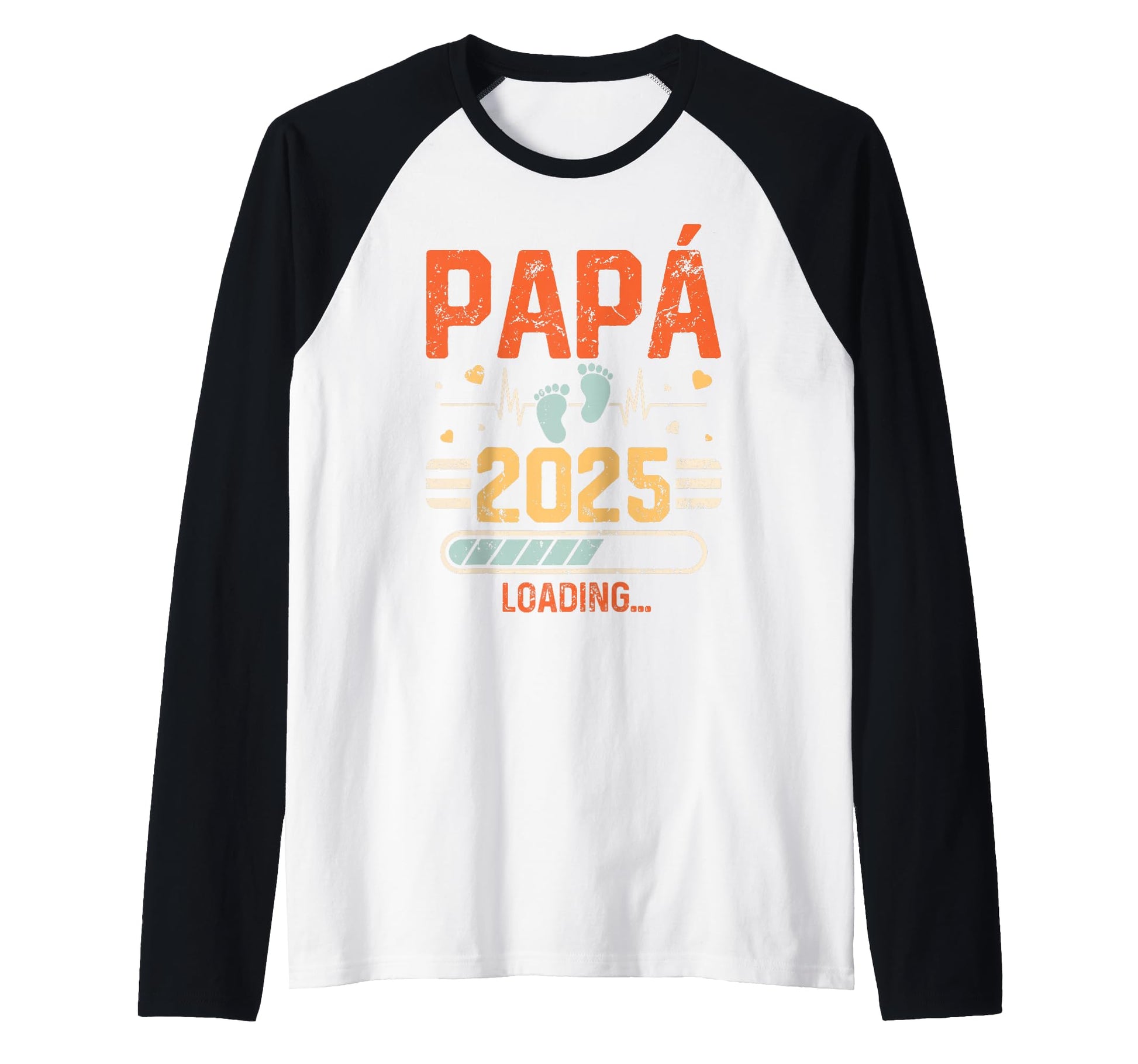 Papa 2025 Loading Father Dad Daddy Sweatshirt - Streetwear Style Unisex - T-Shirt, Sweatshirt, Hoodie