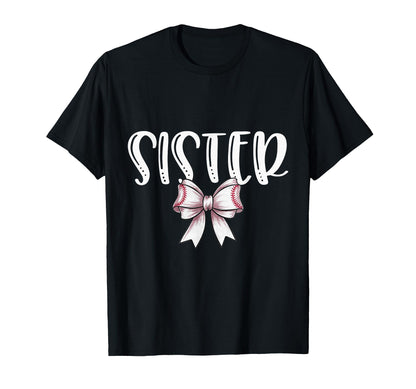Coquette Baseball Sister Spirit T-Shirt - Aesthetic Graphic for Adults - T-Shirt, Sweatshirt, Hoodie
