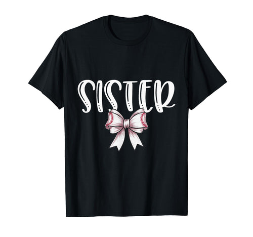 Coquette Baseball Sister Spirit T-Shirt - Aesthetic Graphic for Adults - T-Shirt, Sweatshirt, Hoodie