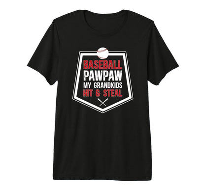 Mens Baseball Pawpaw Funny Pawpaw Baseball T-Shirt - Unique Graphic Unisex - T-Shirt, Sweatshirt, Hoodie