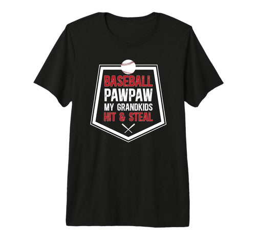 Mens Baseball Pawpaw Funny Pawpaw Baseball T-Shirt - Unique Graphic Unisex - T-Shirt, Sweatshirt, Hoodie